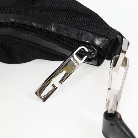 GUCCI Shoulder Bag Nylon Black Silver 001 001 - Picture 16 of 16